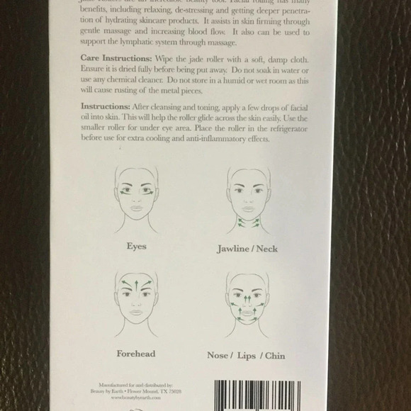 NEW!Jade Roller for Face & Neck Massager for Skin - Picture 4 of 4